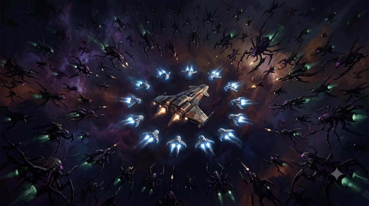 Drone army concept art